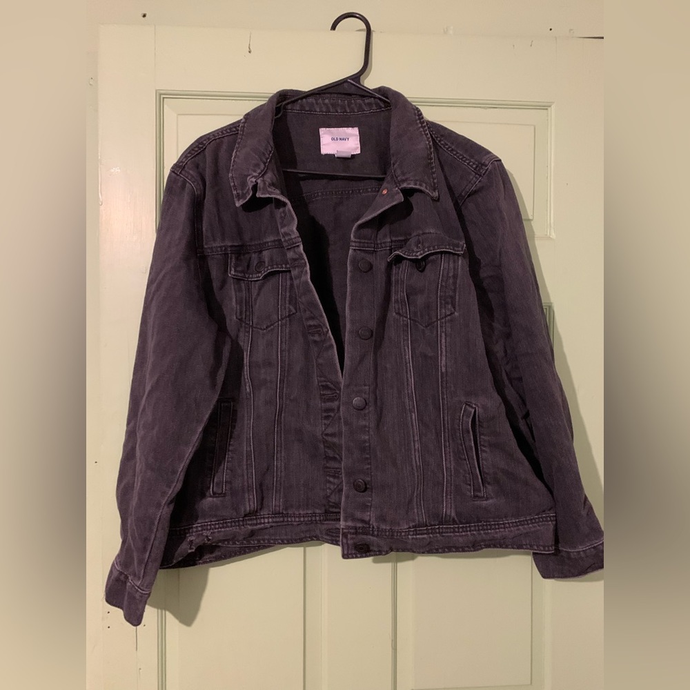 Old navy black denim jacket